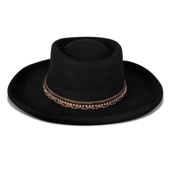 5936 Women\'s Ranger Hat | Wide Brim Felt Rancher Americana Western main image 4